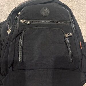 Kipling (knock off) Black Backpack